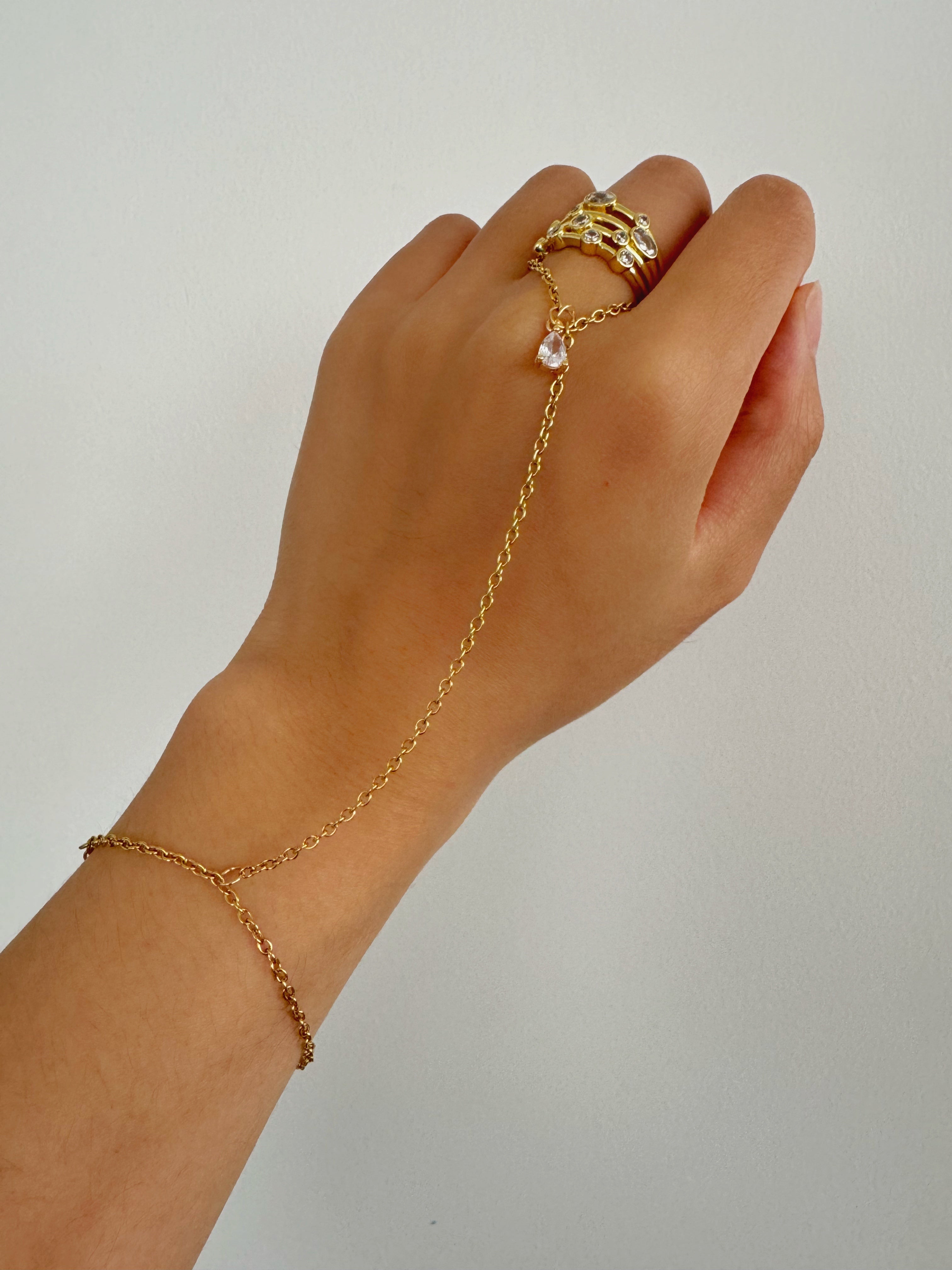 Hand Chain Gold